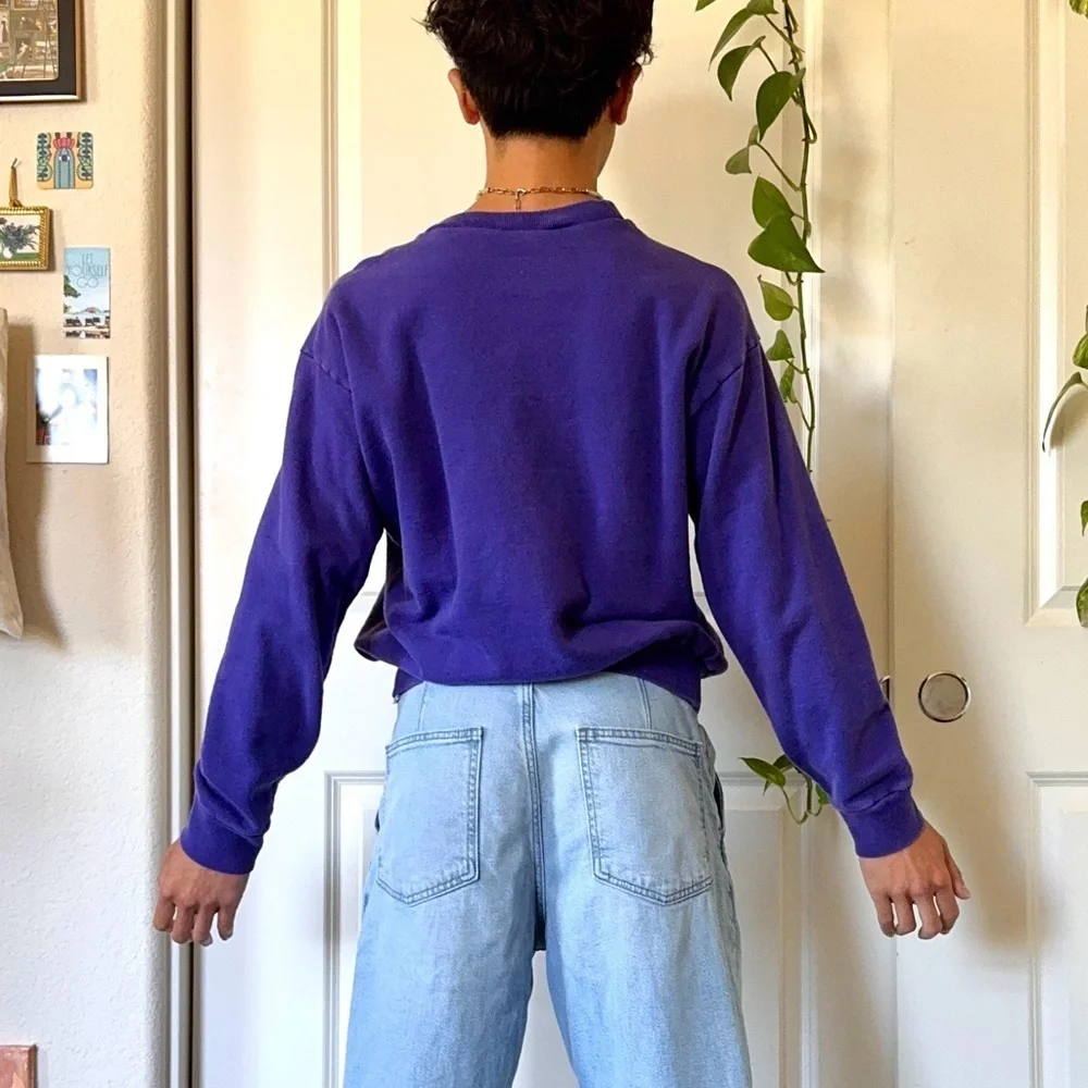 Vintage Purple Hard Rock Cafe Puerto Vallarta Sweater